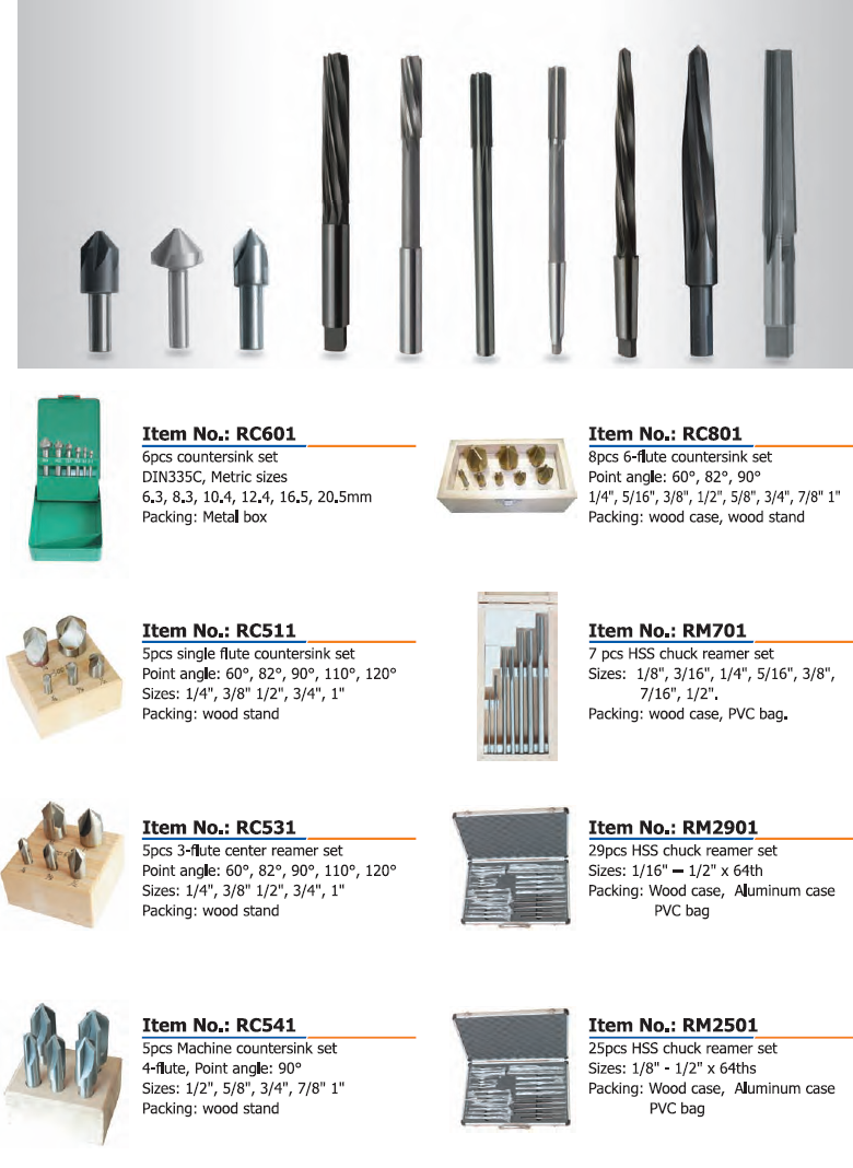 Reamer sets